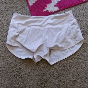 White Lululemon speed ups